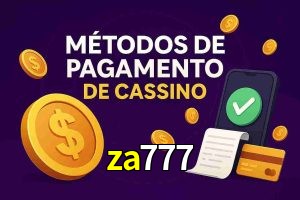 Métodos de Pagamento no za777